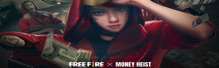 Garena Free Fire partners with Money Heist to introduce in game rewards