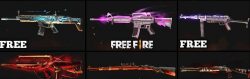 4 Gun Skins That Have Appeared in Free Fire Rankings