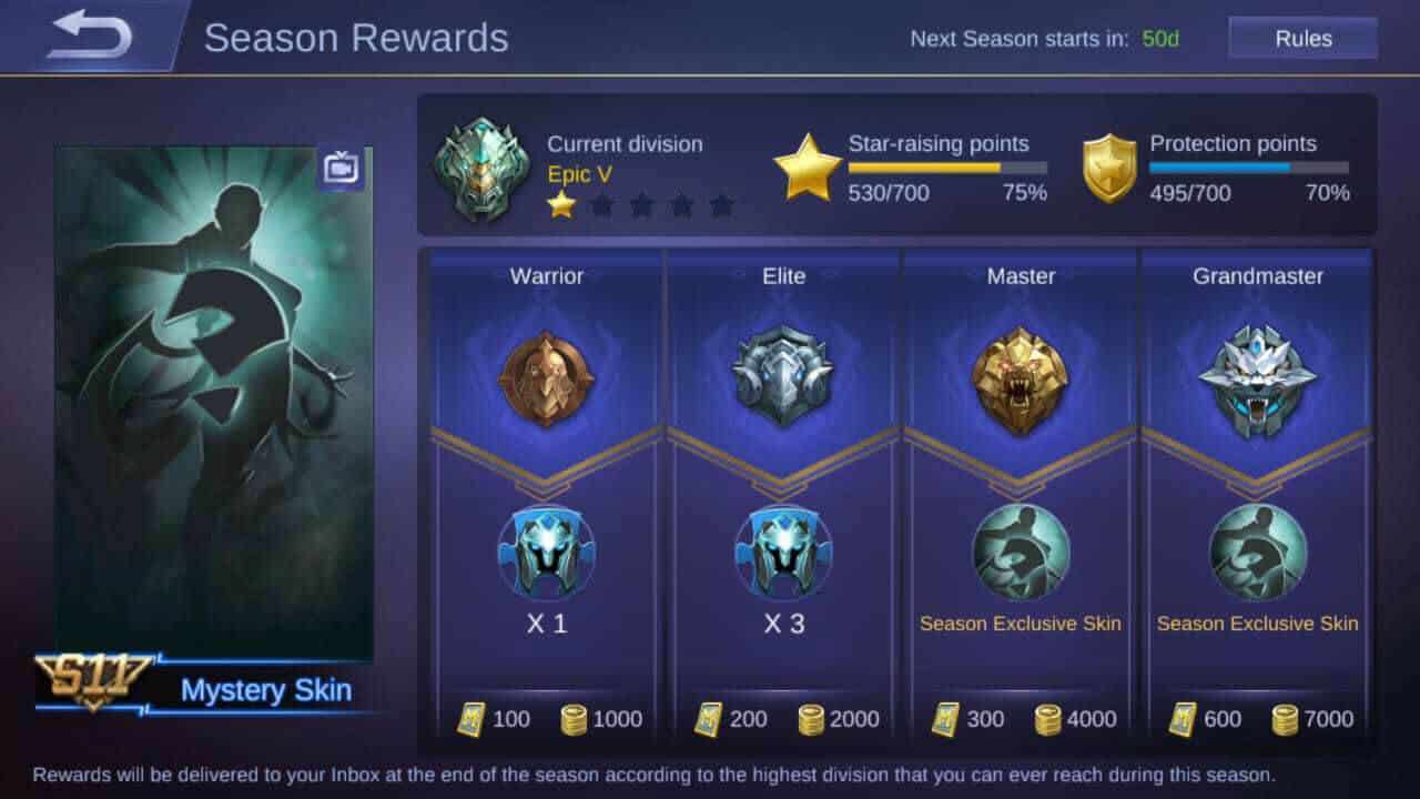 How To Get Star Protection In Mobile Legends Season
