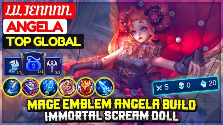 This is Angela's Most Painful Build in Mobile Legends 2021, Making Enemies Convulse!