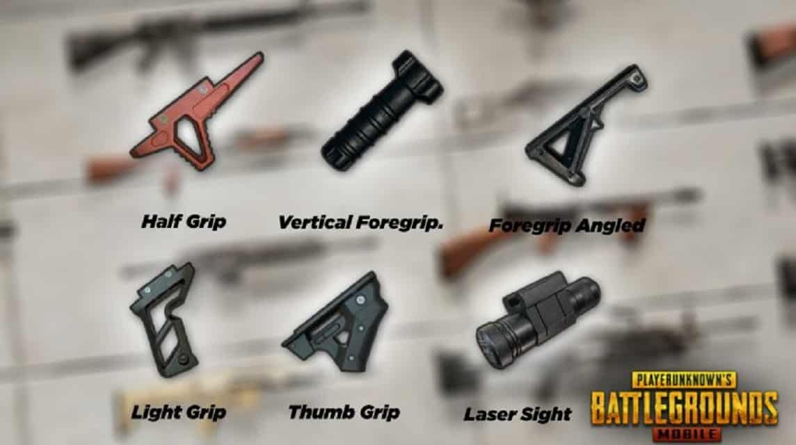 PUBG Mobile weapons