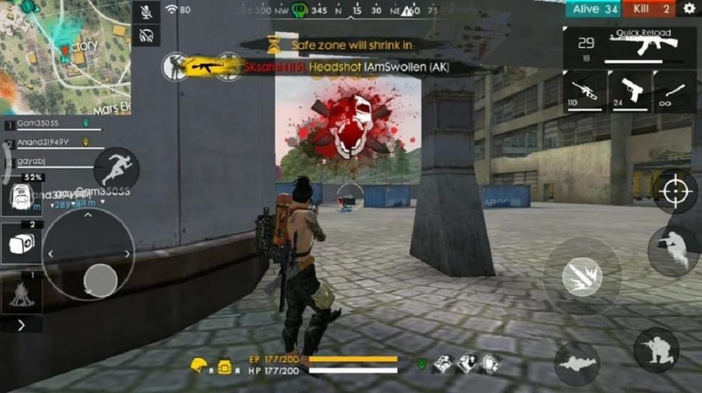 best headshot free fire max