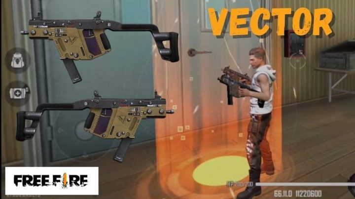 How to Use Vector Free Fire Weapons, Beginners Must Know!