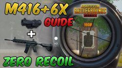 PUBG No Recoil Tricks Using M416 Weapons and 6x Scope