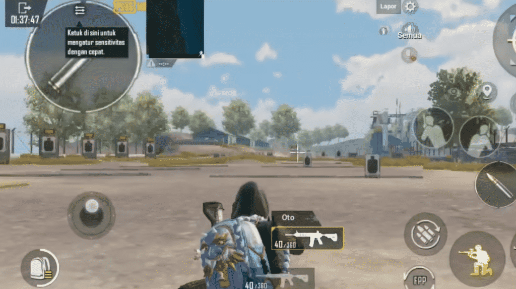 2 finger pubg player