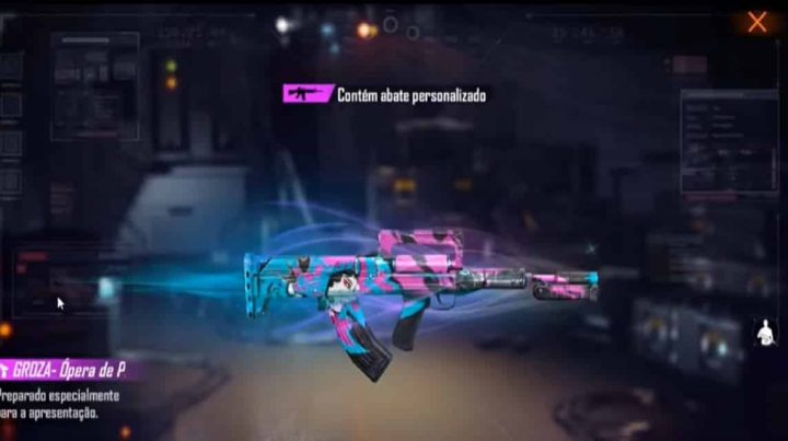 Info Lengkap Tentang Groza Free Fire: Statistik dan Skin