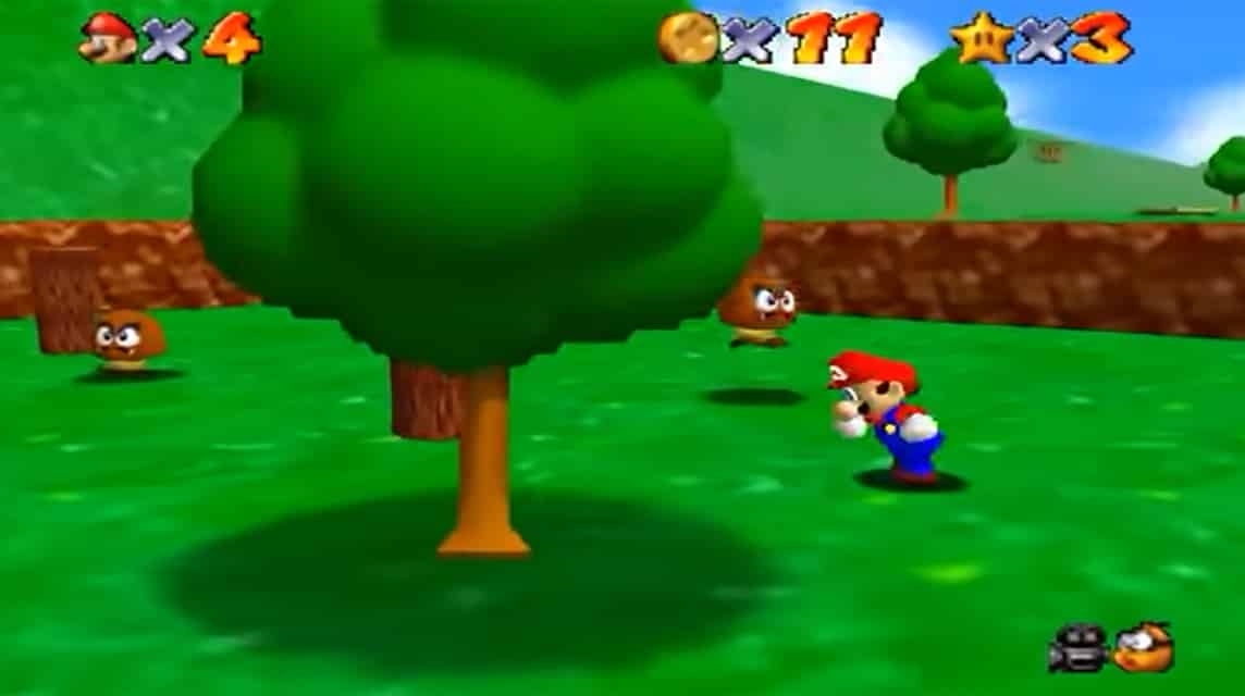 Super Mario 64 Kinderspiel