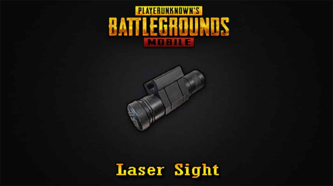PUBG Mobile laser sights