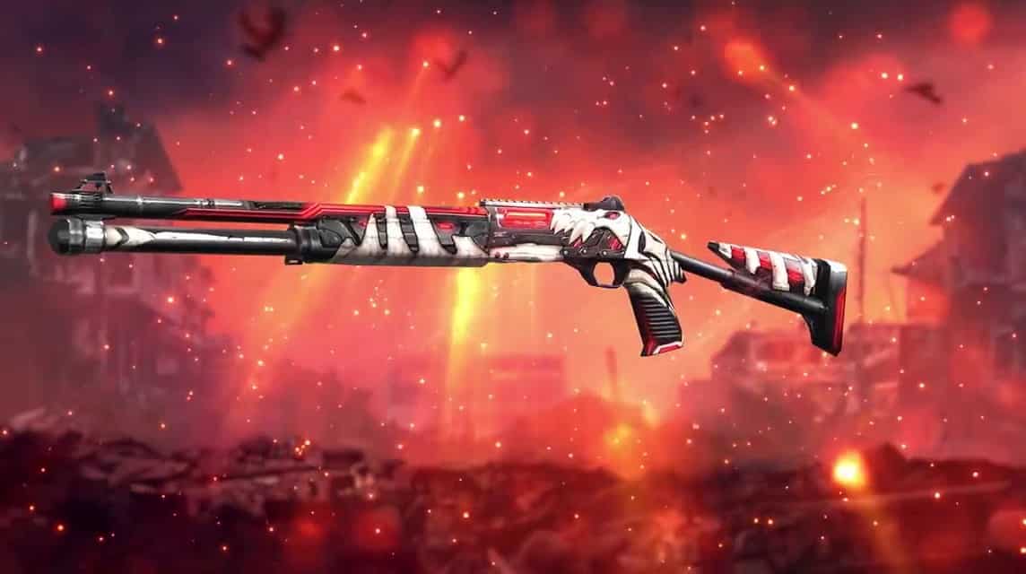 august 2023 free fire redeem code free fire today new evo m1014