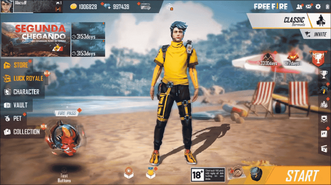 Free Fire BR 模式