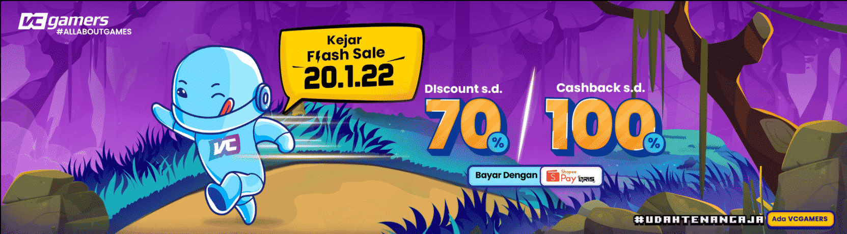 Don't Miss the 'Chasing Flash Sale' 20.1.22 VCGamers!