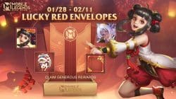 Lucky Red Envelopes Mobile Legends를 팔로우하고 한정 상품을 받으세요!