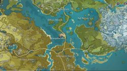 キャズム地域を提示して大きくなる、Genshin Impact Mapを探索する方法は？