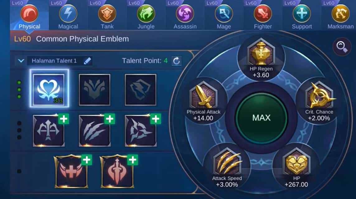 Natalia emblem with physical 1