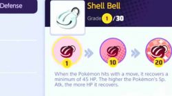 Shell Pokemon Unite Bell, Suitable For Pokemon Sp. Attackers!