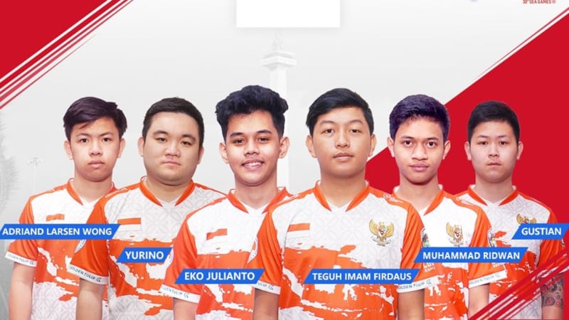 Roaster Sea Games Mobile Legends 印度尼西亚