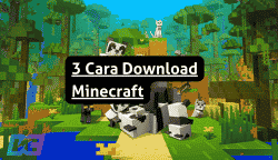Simak! 3 Cara Download Minecraft Gratis