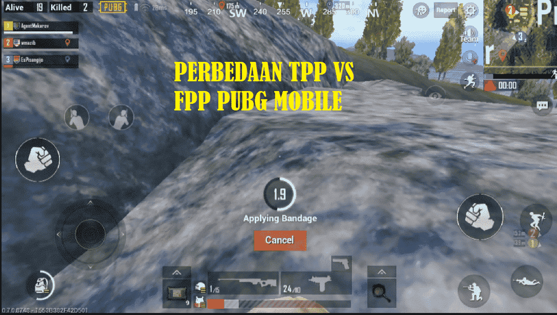 Perbedaan TPP vs FPP PUBG Mobile