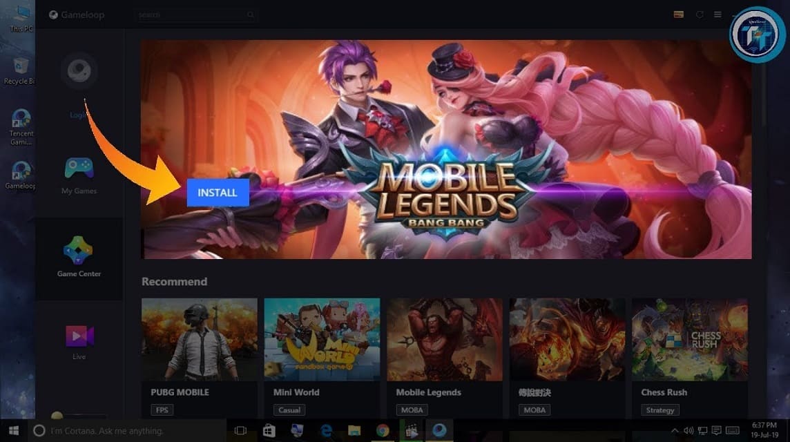 Mobile Legends di PC