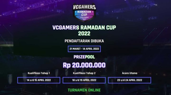 Come on, Register for the VCGamers MLBB Tournament and Get a Free $VCG Token