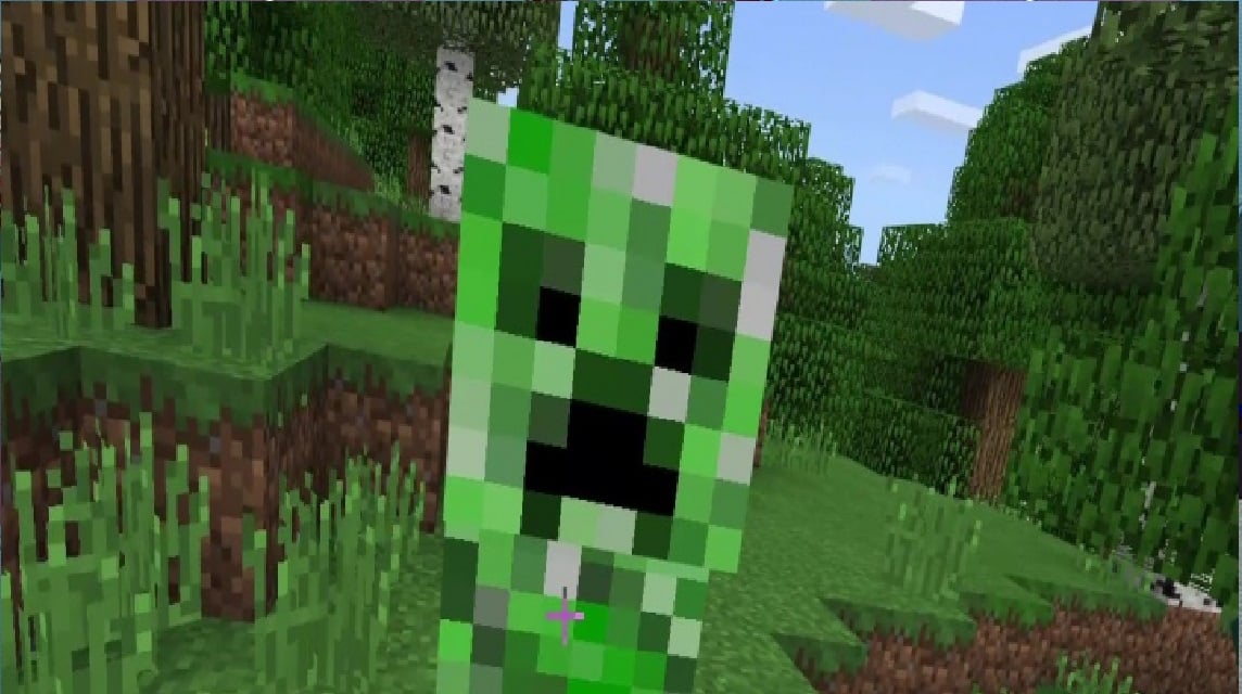 games with glitch into minecraft creep features