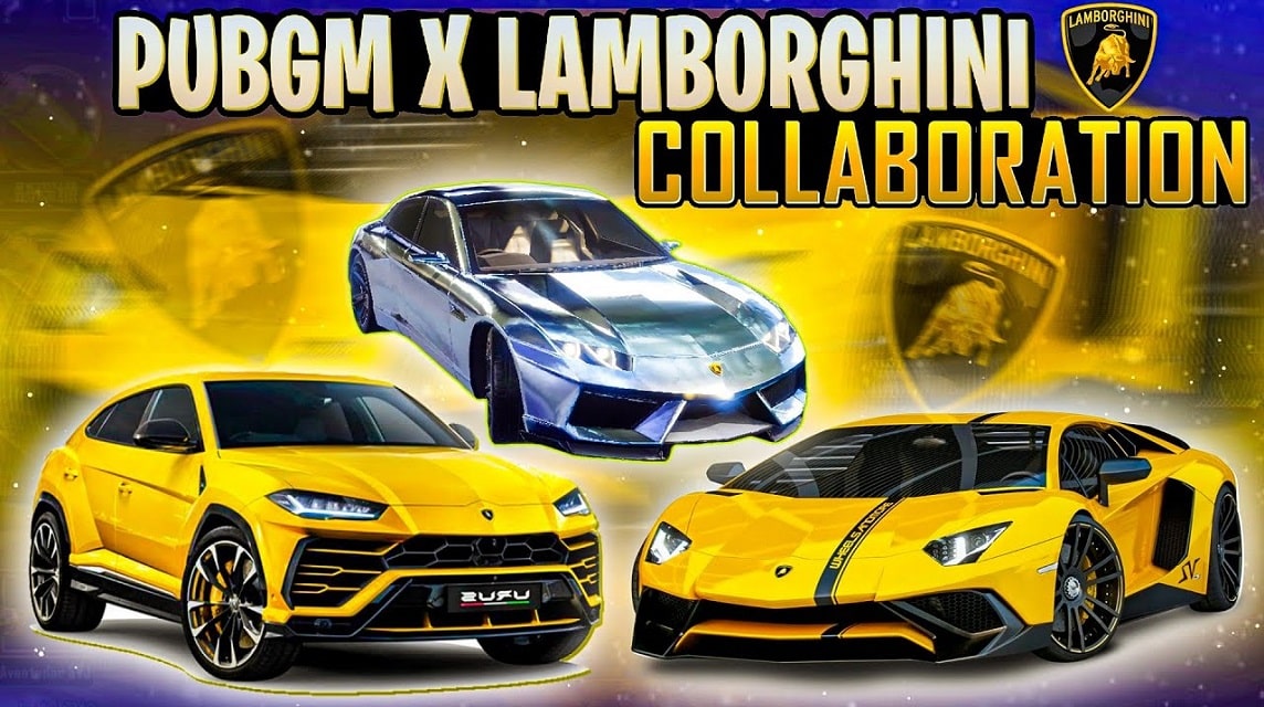 PUBG Lamborghini-Skins