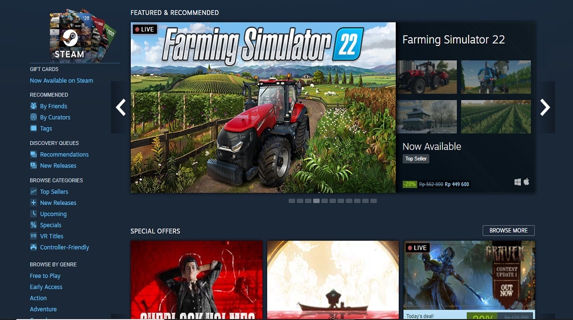 How To Download Games From Steam, Download Games on Steam