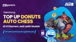 Ayo Top Up Donuts Auto Chess Murah di VCGamers, Banyak Promo!