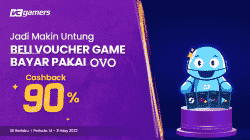 90% Cashback Promo, Check Out Shopping Using OVO at VCGamers Right Now!