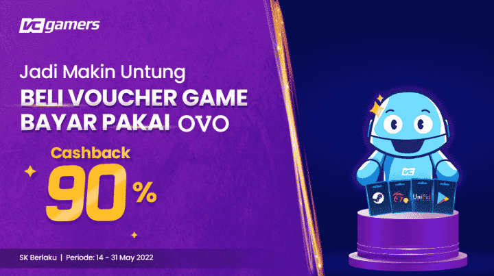 90% Cashback Promo, Check Out Grocery Verwenden Sie OVO jetzt bei VCGamers!