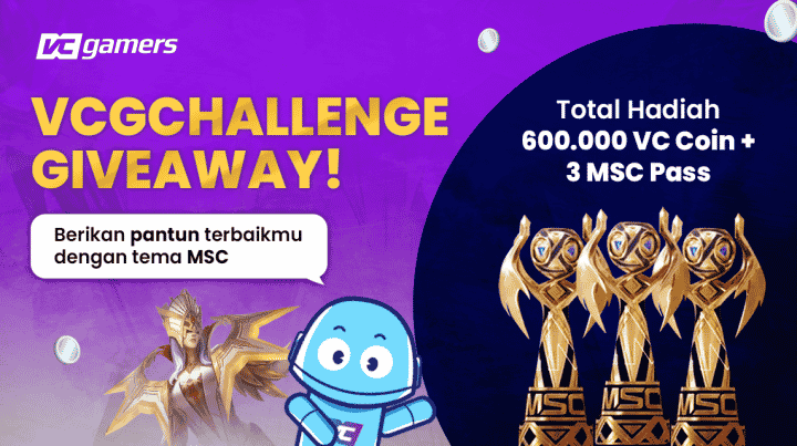 加入 VCG 挑战！让潘屯获得免费MSC通行证和数十万VC币