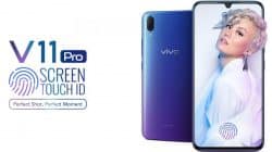 최신 Vivo V11 Pro 2022의 가격 및 사양