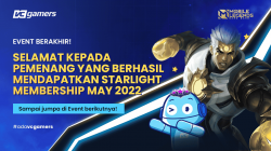 Listen! These are the winners of the Starlight Membership Free ML Top Up Event May 2022