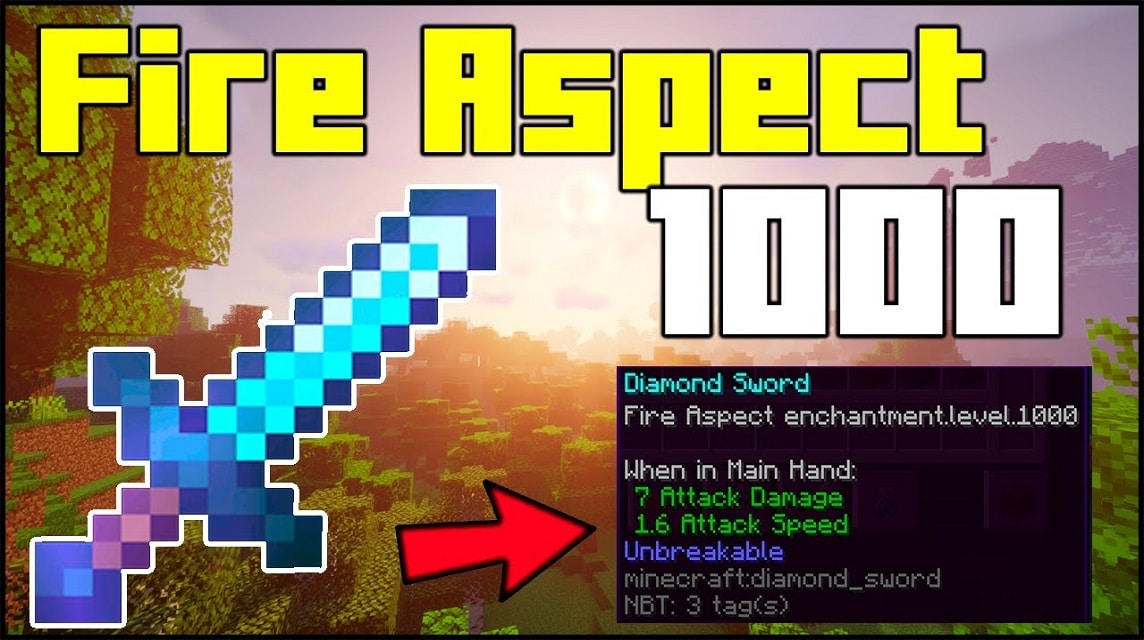 Enchantments For a Sword in Minecraft