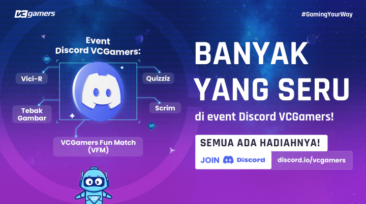 Exciting Events on VCGamers Discord Await You, Hurry Up and Join!