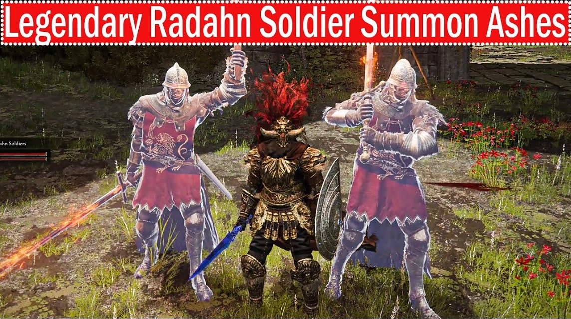 Radahn Soldier Ashes