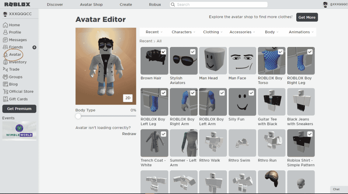 Premium Avatar Editor - Roblox