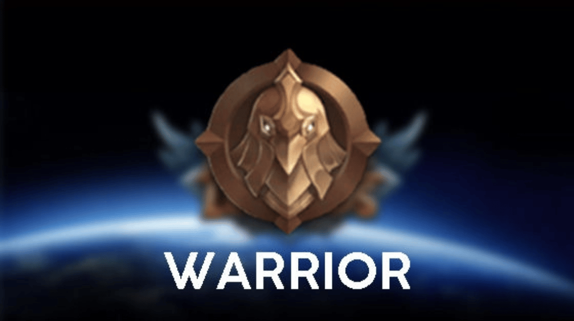 Rang Mobile Legends Warrior