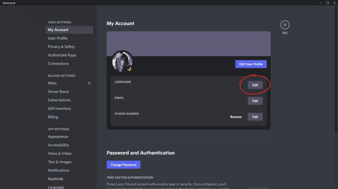 How to Change the Name of Discord