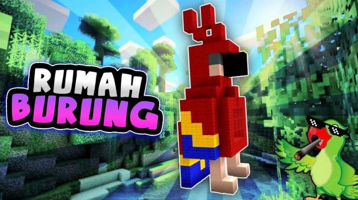 Cara Menemukan dan Menjinakkan Burung Beo Minecraft