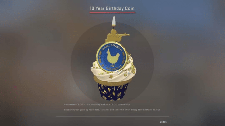 Don't Miss Out, Get CSGO Birthday Coin Immediately!