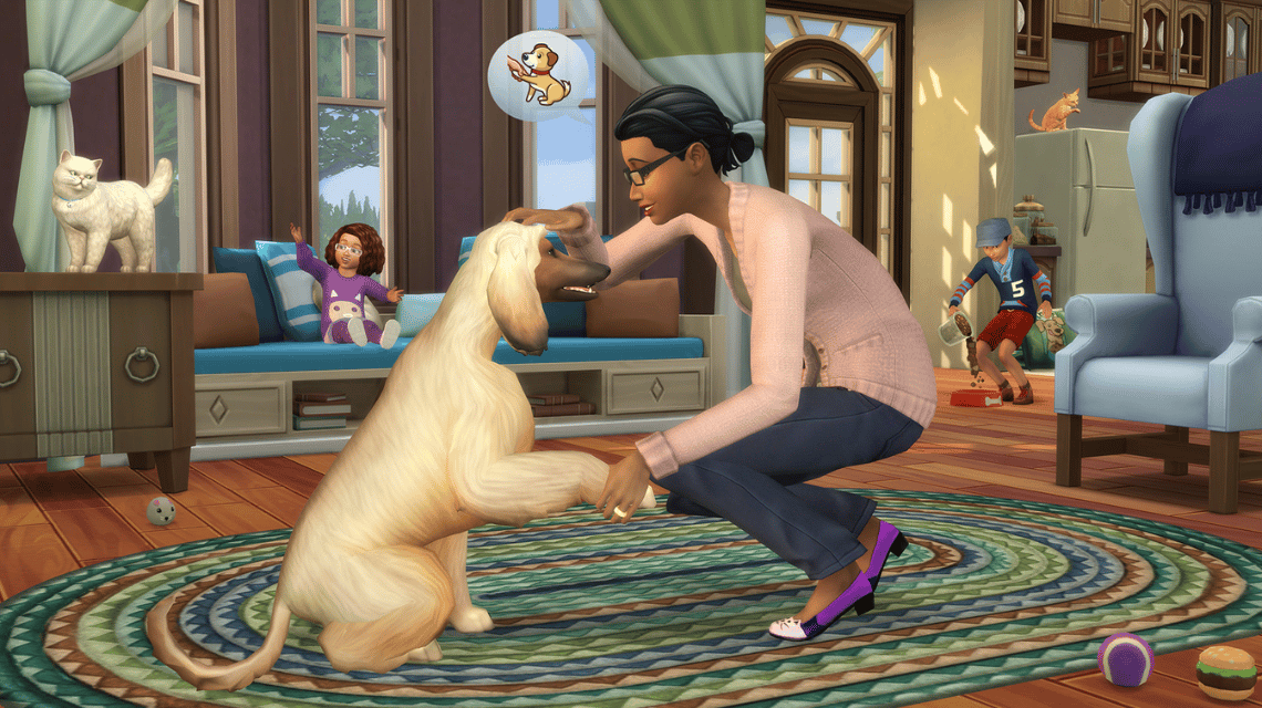 Spiel Internationaler Tag des Hundes von Die Sims