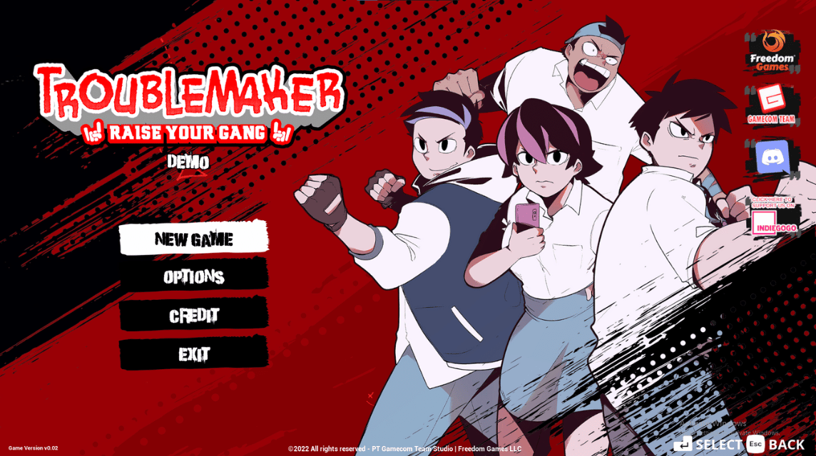 Demo Game Troublemaker