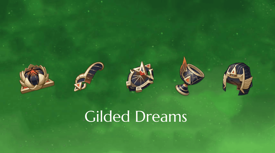 Gilded Dreams artefak Tighnari Genshin Impact