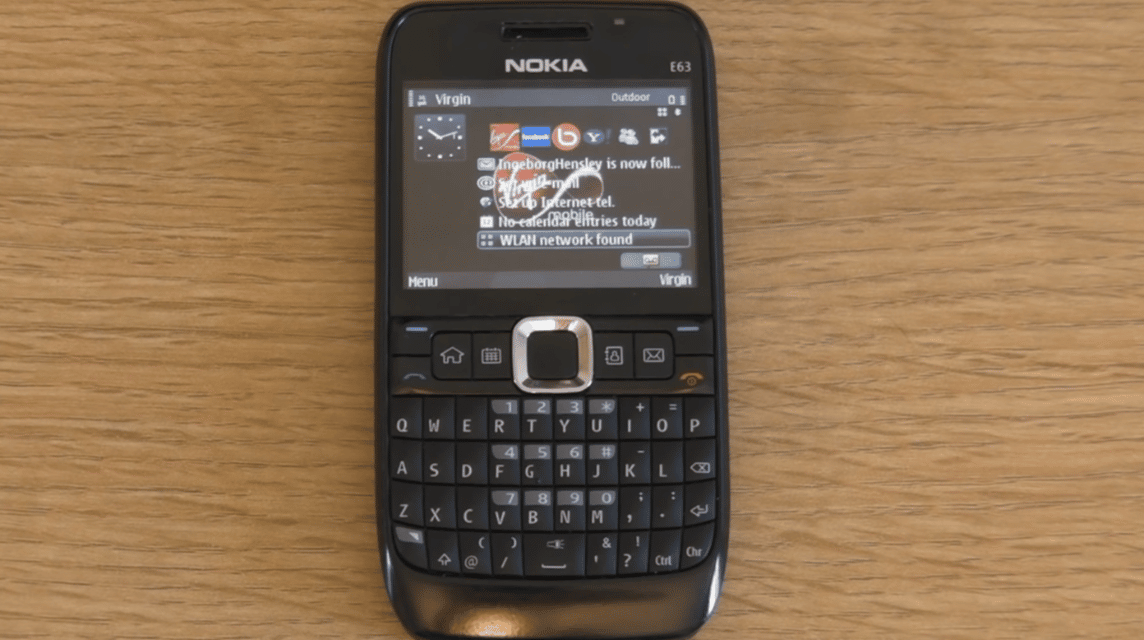 HP Nokia E63 Jadul