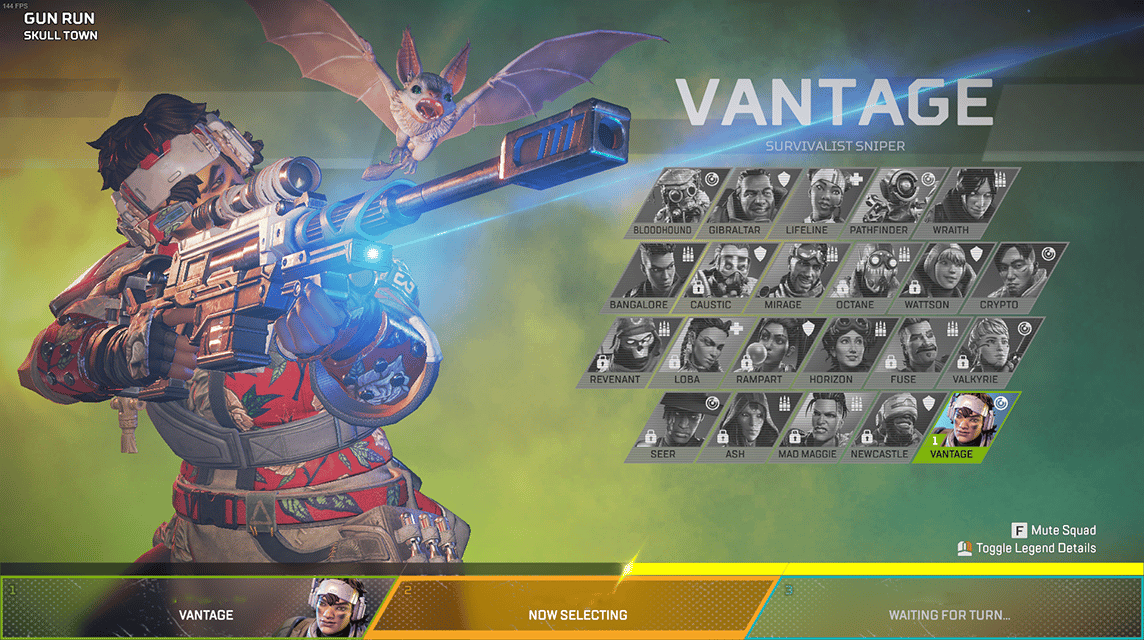 New Vantage Legends Apex Legends