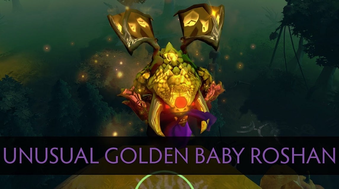 Goldenes Baby Roshan