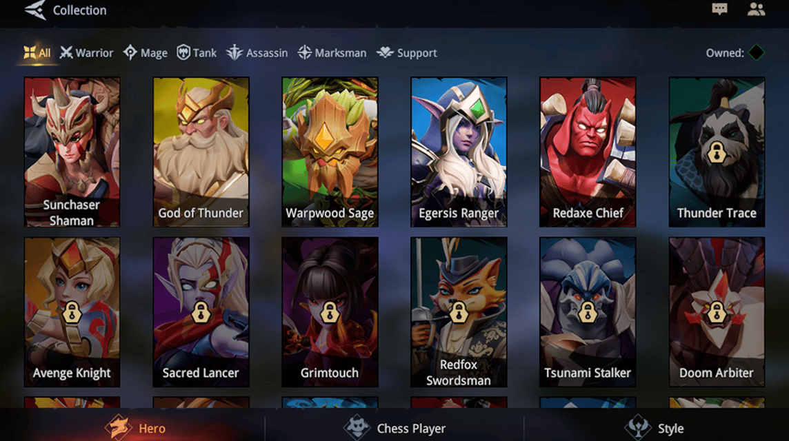 AutoChess Moba Dota 2 Beberapa tampilan heroes Autochess Moba. 