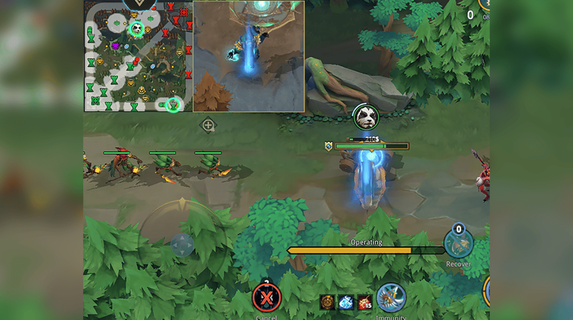 Teleport di Autochess Moba mirip Dota 2