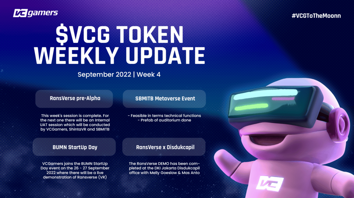 VCG Token Update